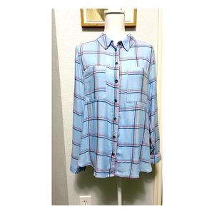 Pilcro & the Letterpress Cate Classic Button Down